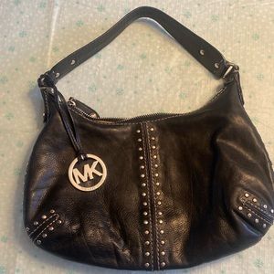 Michael Kors studded leather purse